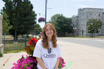 Load image into Gallery viewer, Queen&#39;s Crest Printed Tee
