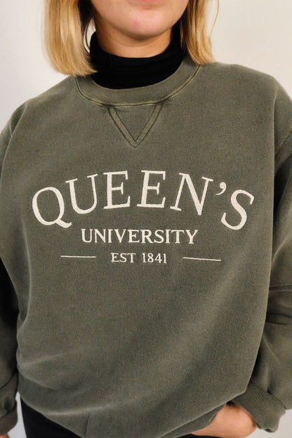 Queen's University Vintage Northerner Crewneck