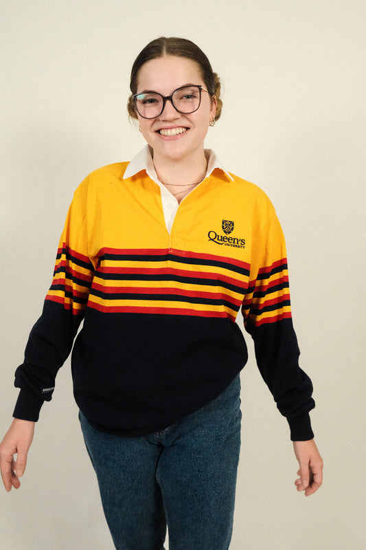 Queen's University Longsleeve Rugby Shirt