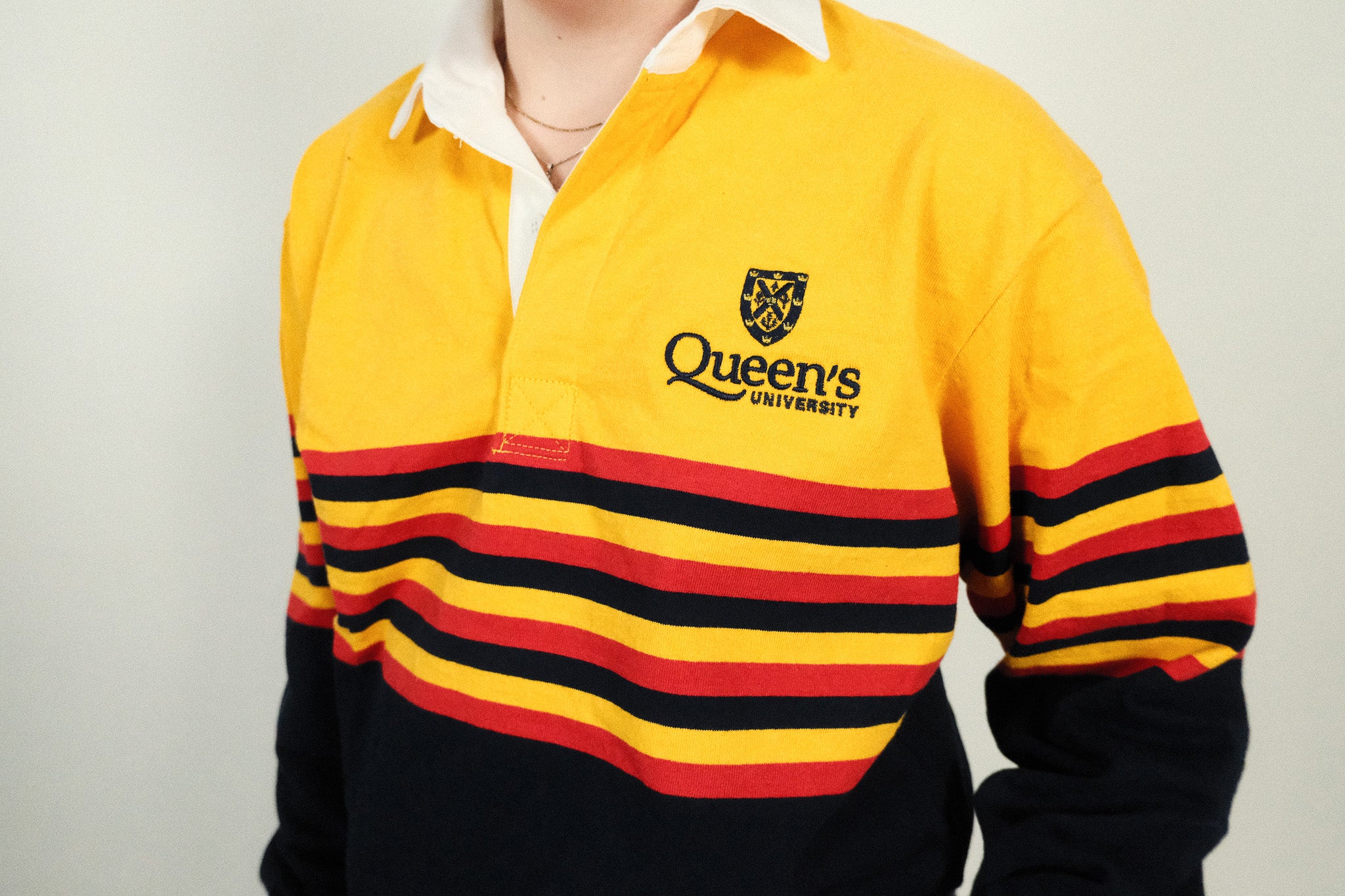 Queen's University Longsleeve Rugby Shirt