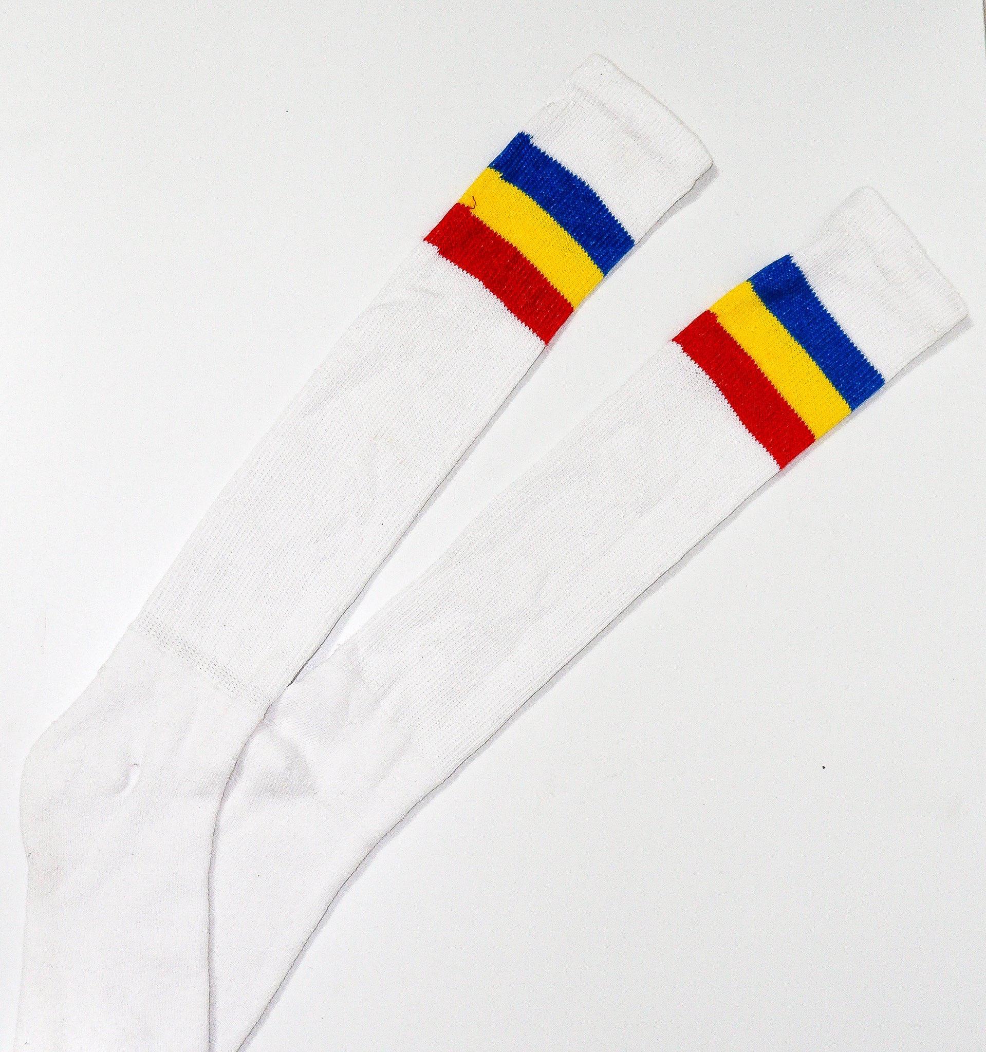 Tricolour Knee High Socks
