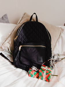 Quilted Crown Backpack